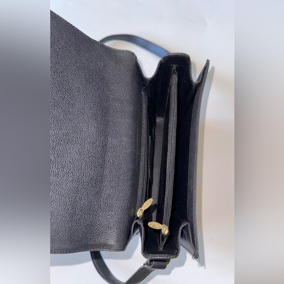 Coach Legacy Flap Crossbody Shoulder Bag Black Glove Tanned Leather Unisex Adult - Picture 10 of 16